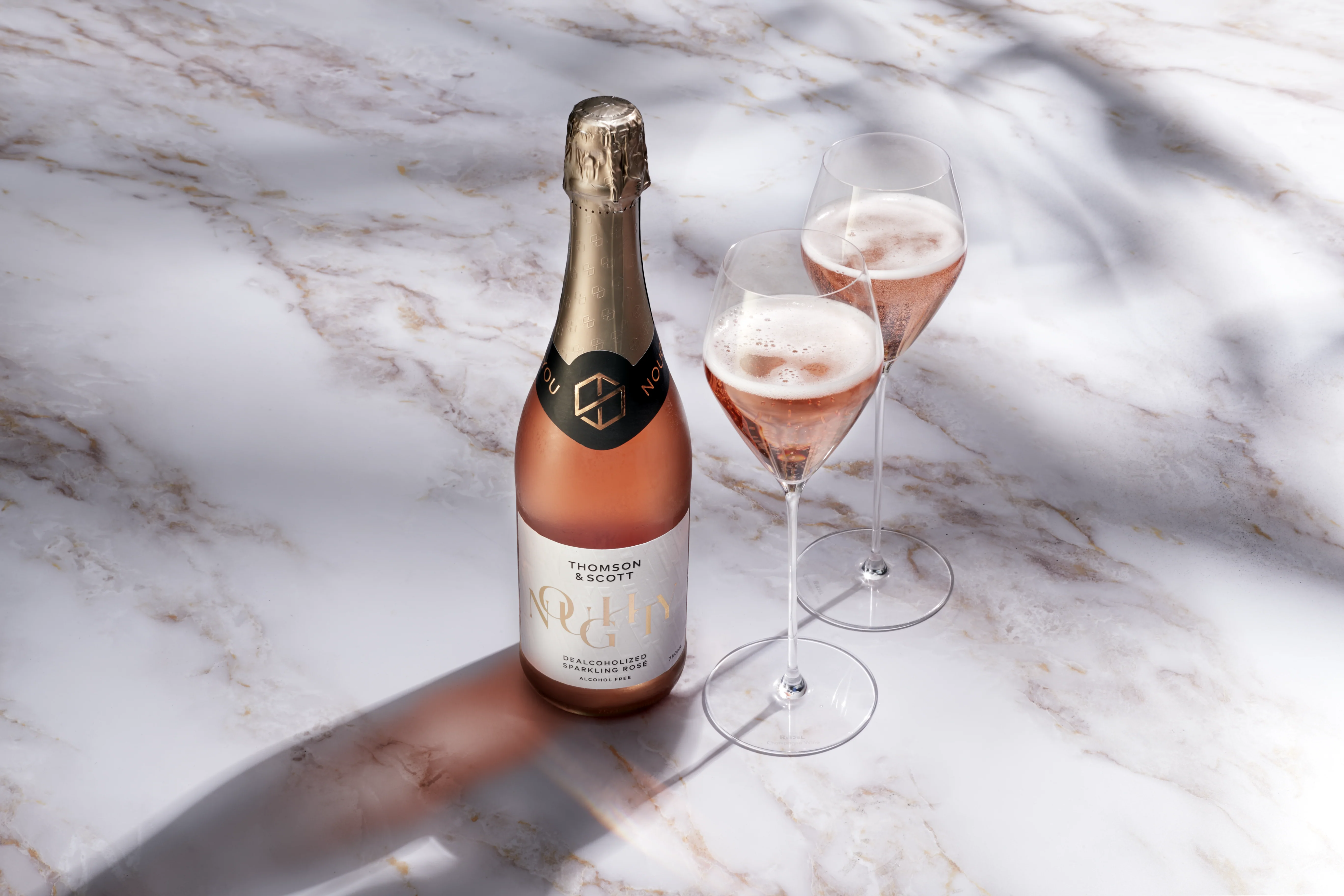 Noughty Non-Alcoholic Sparkling Rosé - Image 3